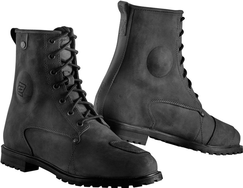 Bogotto - Nashville - Motorlaarzen - Zwart - Leer