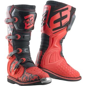 Bogotto - MX-3 Camo - Crosslaarzen - Rood Zwart