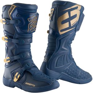 Bogotto - MX-5 - Crosslaarzen - Blauw Goud