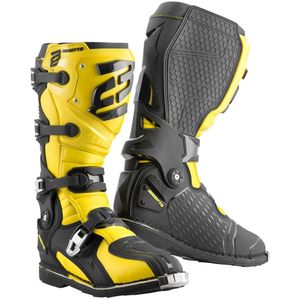 Bogotto - MX-7 S - Crosslaarzen - Zwart Geel