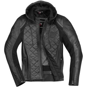 Bogotto - Radic - Motorjas - Zwart - Leren/Textiel