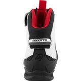 Bogotto - Tokyo - Motorschoenen - Zwart Wit Rood