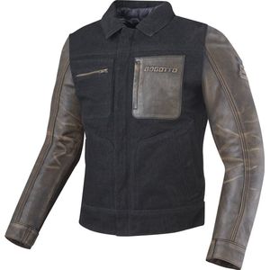 Bogotto - Bullfinch - Motorjas - Blauw - Leren/Textiel