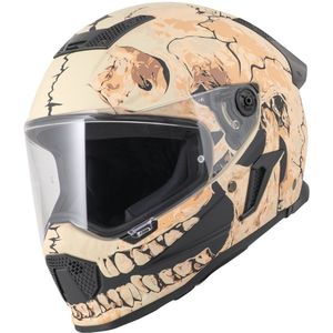 Bogotto Rapto Skull Beige Helm - Maat S - Helm