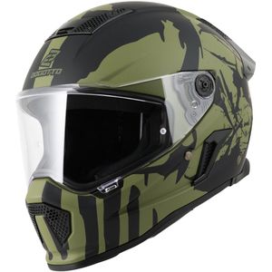 Bogotto Rapto Demon Groen Integraalhelm - Maat XS - Helm