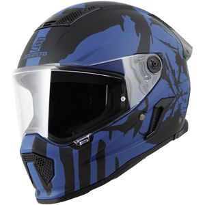 Bogotto Rapto Demon Blauw Integraalhelm - Maat XXL - Helm
