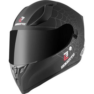 Bogotto H128 Grim Evo Zwart Wit Integraalhelm - Maat XL - Helm