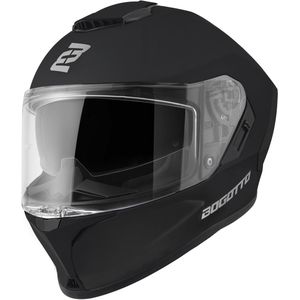 Bogotto Phantom Mat Zwart Fiberglas Integraalhelm - Maat XXL - Helm