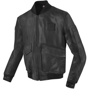 Bogotto - Daclan - Leren Motorjas - Zwart