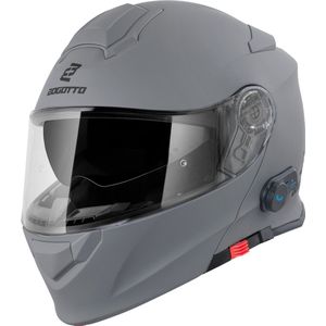 Bogotto - H271 BT - Systeemhelm - Grijs