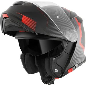 Bogotto H271 Wayke Mat Zwart Oranje Systeemhelm - Maat S - Helm