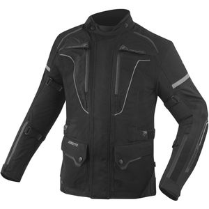 Bogotto - Shado 2in1 - Waterdichte Motorjas - Zwart