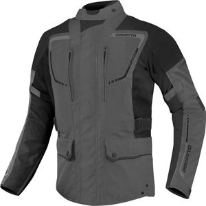 Bogotto - Azury 2in1 - Waterdichte Motorjas - Zwart Grijs