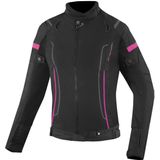 Bogotto - Vysio - Textiele Motorjas - Zwart Roze - Waterdicht - 3in1