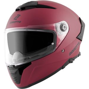Bogotto - FF118 - Integraalhelm - Mat Rood