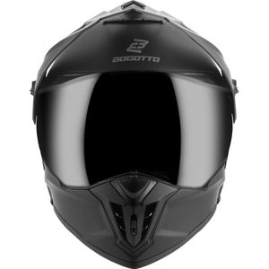 Bogotto - FG-601 - Enduro Helm - Mat Zwart