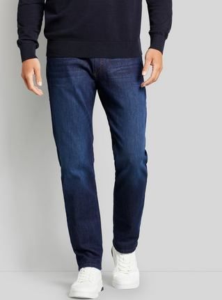 Bugatti - 26612 364 - Jeans - Blauw - 97% Katoen, 3% Elastaan