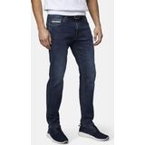 Bugatti - 5-Pocket Jeans - Donker Blauw - 97% Katoen, 3% Elastaan