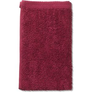 Gastendoek, Set van 3 Stuks, 30 x 50 cm, Frambozen Rood, Katoen - Kela | Ladessa