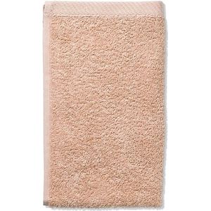 Gastendoek, Set van 3 Stuks, 30 x 50 cm, Zalm Rood, Katoen - Kela | Ladessa