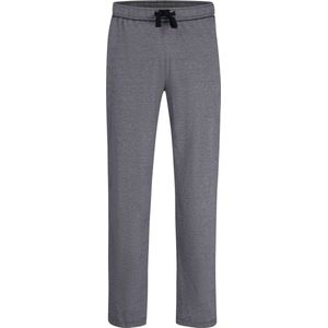 Götzburg - Pyjama - Middenblauw Melange - Heren Pyjamabroek