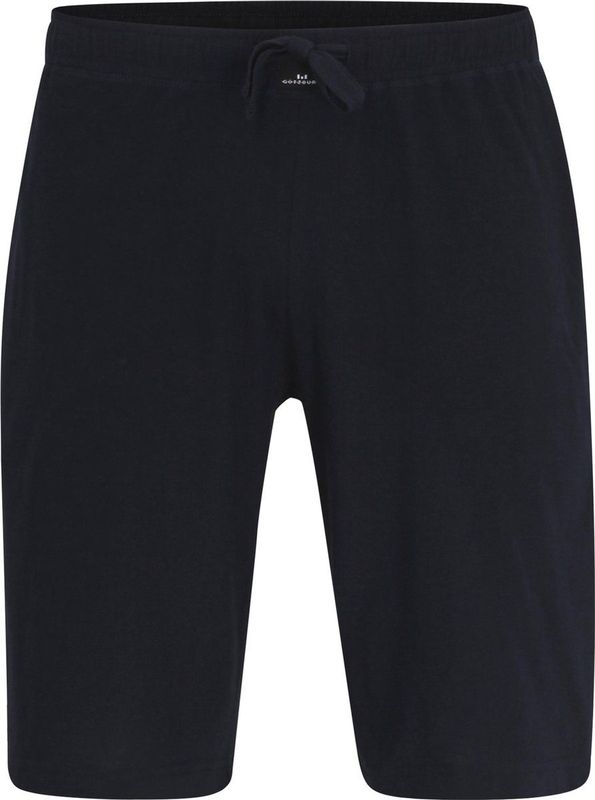 Gotzburg heren lounge broek kort (dun) - blauw