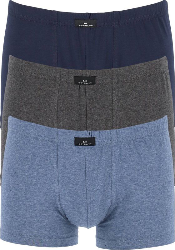 Gotzburg - Boxershorts - Blauw en Grijs - 3-Pack