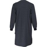 Gotzburg - Heren Nachthemd - Donkerblauw - 100% Katoen - V-hals