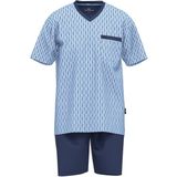 Gotzburg - Heren Shortama - Lichtblauw - V-hals