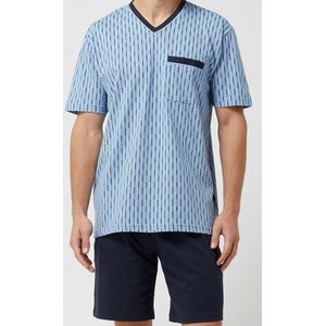 Gotzburg - Heren Shortama - Lichtblauw - V-hals