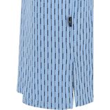 Gotzburg - Heren Nachthemd - Lichtblauw - V-hals - Katoen