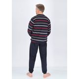 Götzburg Pyjama Donkerblauw/Wit/Rood