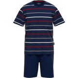 Goetzburg - Shortama - Blauw - Tricot - Katoen en Polyester