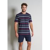 Goetzburg - Shortama - Blauw - Tricot - Katoen en Polyester