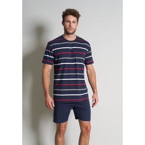 Goetzburg - Shortama - Blauw - Tricot - Katoen en Polyester