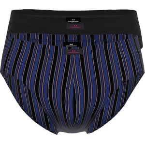 Gotzburg heren sport slip (2-pack), donkerblauw gestreept