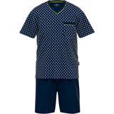 Gotzburg - Heren Shortama Set - Korte Broek + Shirt - Natuurlijke Materialen