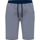 Bermuda - Blauw - Met Steekzakken - Comfortabele Pasvorm