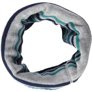 maximo sjaal voor jongens, meerkleurig (grijs gemêleerd/navy 548)