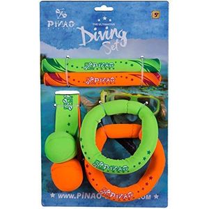 PiNAO Sports - duikset van neopreen (56001) [duikringen, diving set, duikartikelen, duikbal, gewichten, duikoefeningen]