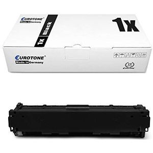 1x Eurotone Toner voor Canon LBP611Cn MF634Cdw MF635Cx LBP613Cdw MF636Cdwt MF632Cdw MF631Cn vervangen 045H BK 1246 C 002 Black