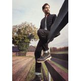 Alberto Pipe Jeans donkerblauw, Effen