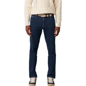 Meyer - Dublin - Jeans - Donkerblauw - Katoen/Elastaan