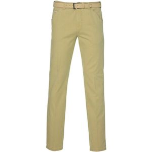 Meyer - Chino Broek - Geel - 97% Katoen 3% Elastaan