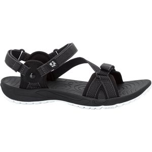 Jack Wolfskin - Lakewood Ride - Sandalen - Zwart - Textiel - Verstelbare Bandjes