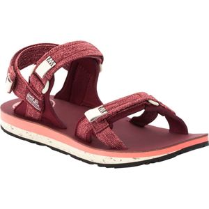 Jack Wolfskin - Outfresh Deluxe - Sandalen - Carbernet / Champagne - Rubber