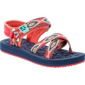 Jack Wolfskin - Zulu - Sandalen - Rood / Blauw - Rubber