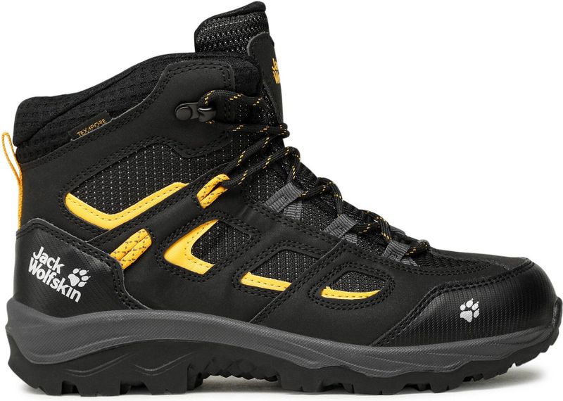 Jack Wolfskin Wandelschoen Vojo Texapore Mid Zwart
