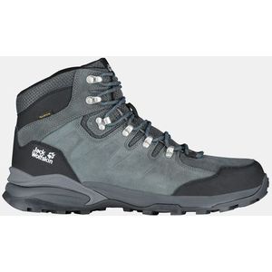 Wandelschoen Jack Wolfskin Men Refugio Texapore Mid Grey Black