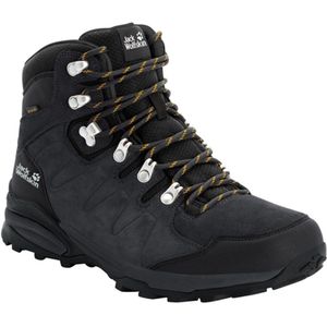 Jack Wolfskin Heren Refugio Texapore Mid M outdoorschoen, Phantom Burly Geel Xt, 44 EU
